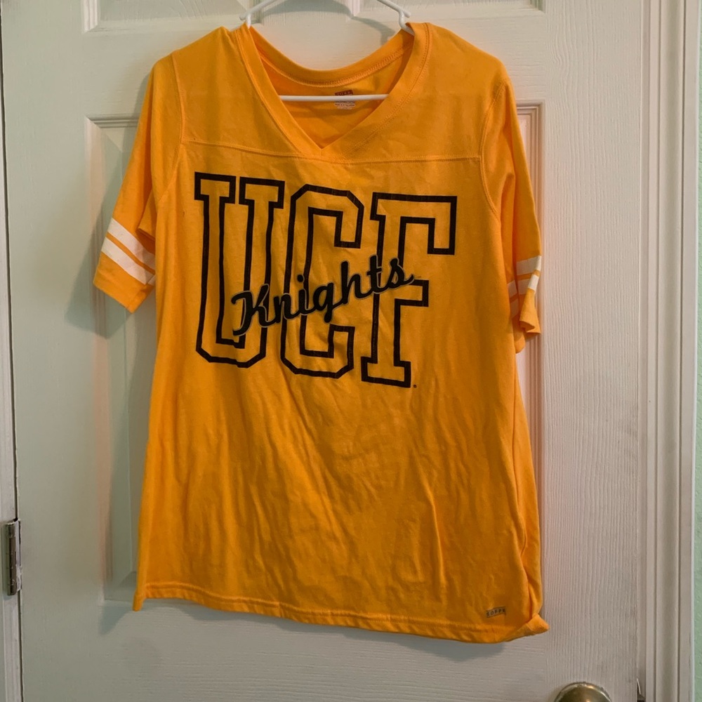 Yellow UCF shirt